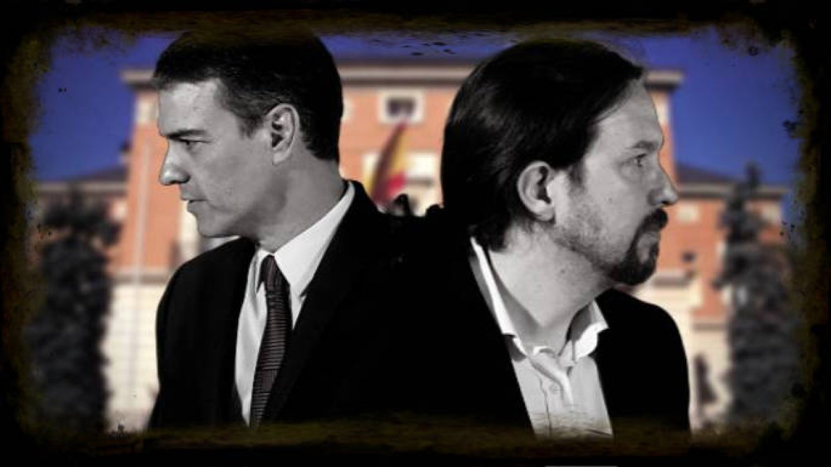 Pedro Sánchez y Pablo Iglesias juegan al gato y el ratón con España