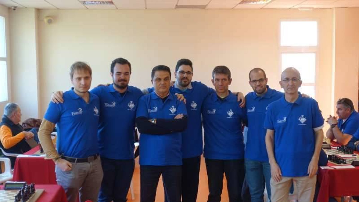 Alineación del Club Ajedrez Andreu Paterna