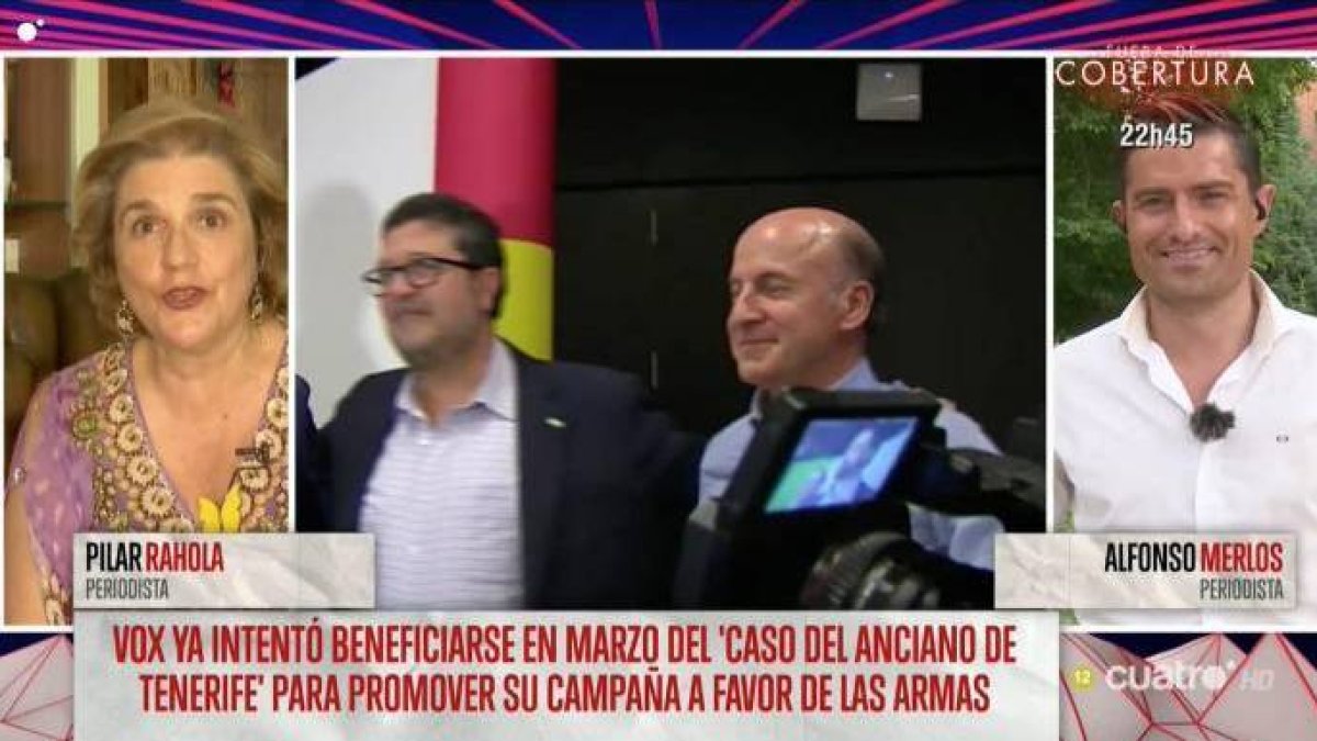 Rahola ya no sabe que hacer en su obsesión contra Vox.
