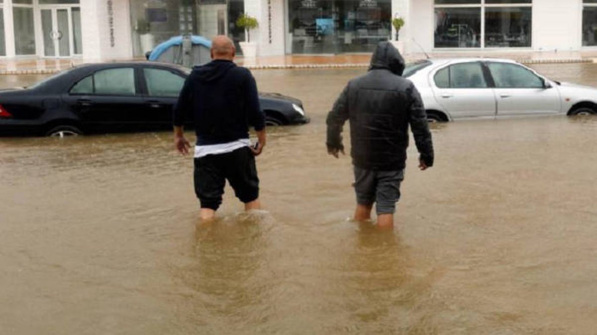 Las lluvias han asolado Xávea estos días