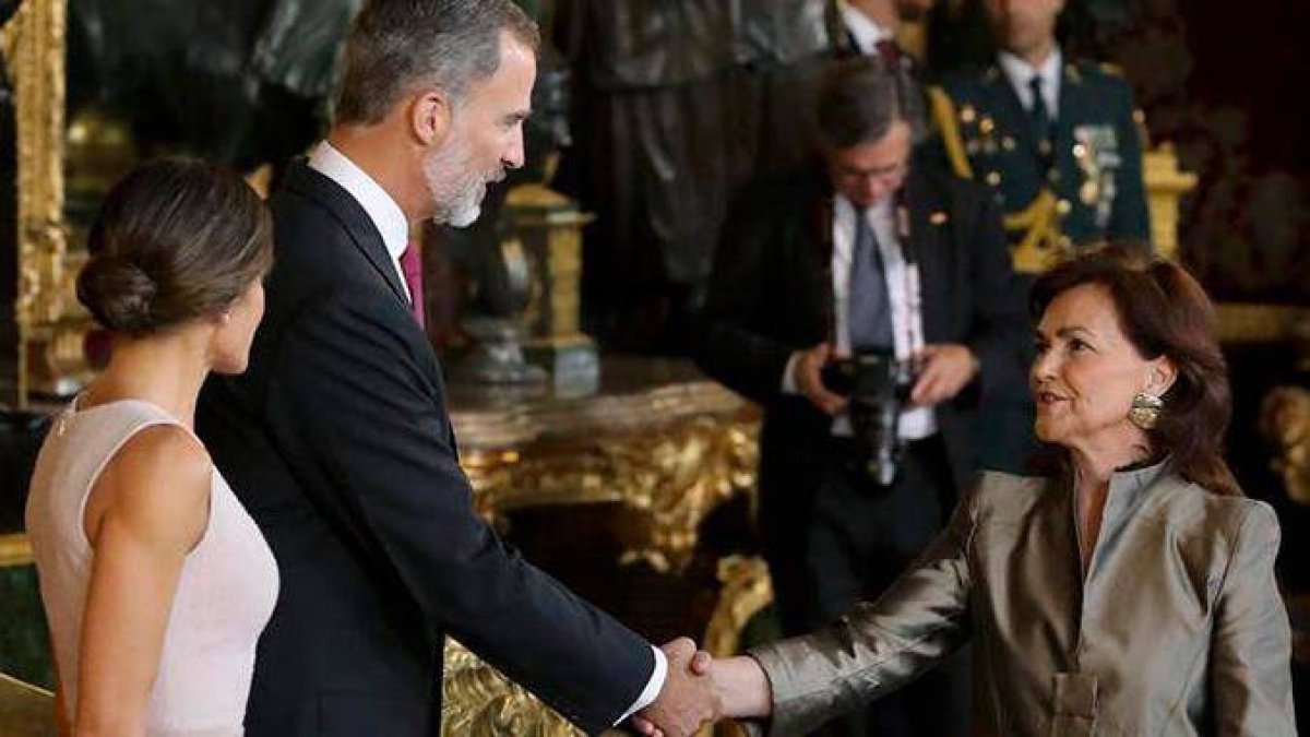 El arrebato patriótico de Calvo: