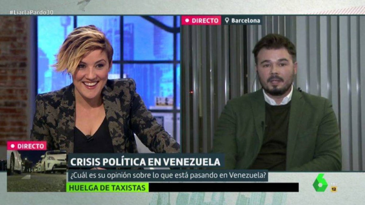 Cristina Pardo mete un corte demoledor a Gabriel Rufián y lo paga La Sexta