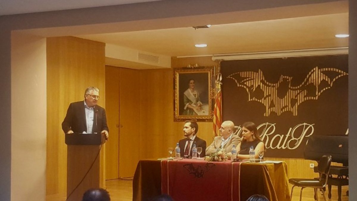 Enrique Esteve, en la clausura de la 67 edición de los