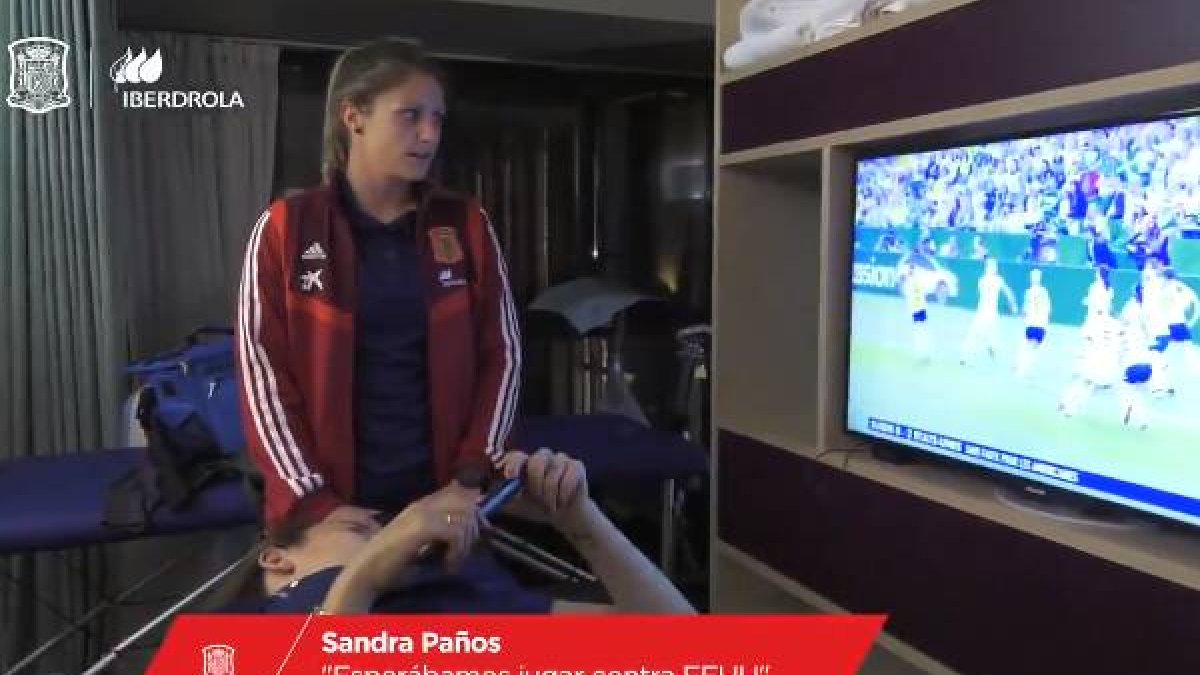 ¿Cómo se enteraron las jugadoras de que EEUU era su próximo rival?