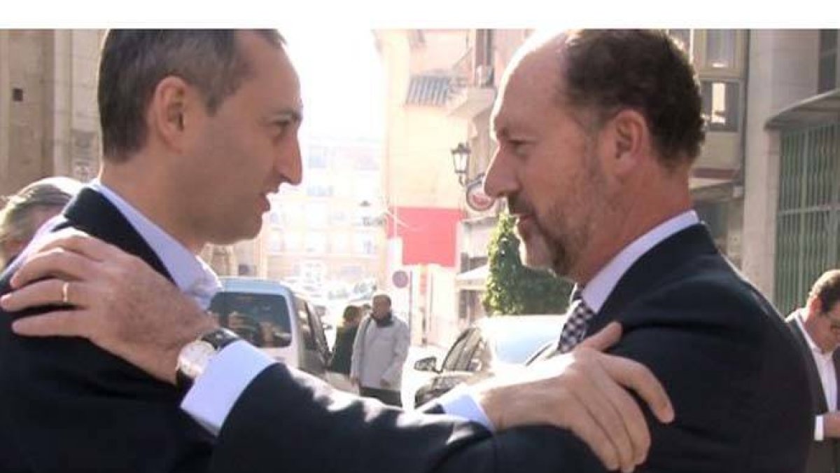 César Sánchez y Emilio Bascuñana.