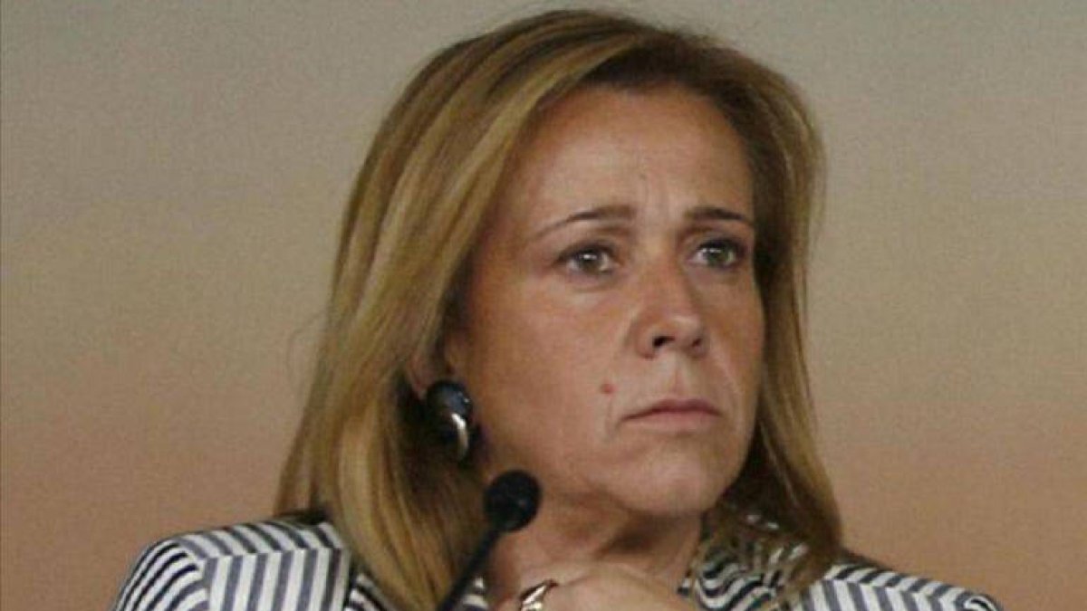 La presidenta del PP de Villaviciosa de Odón, Pilar Martínez.