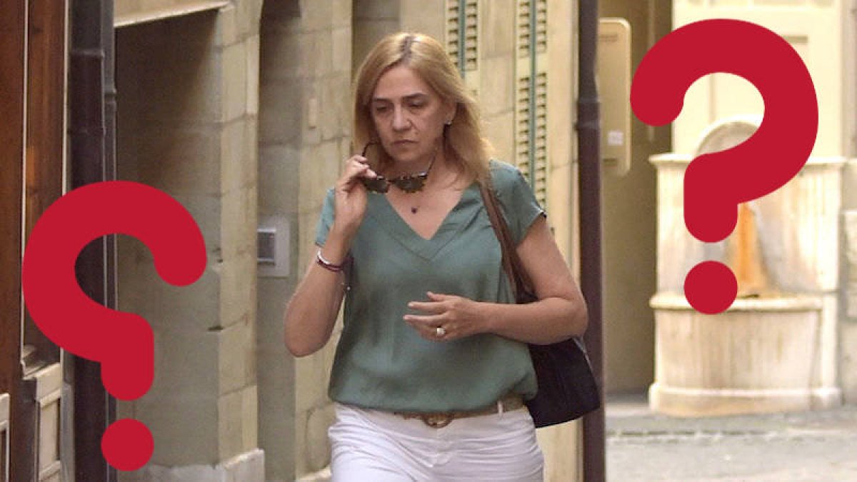 ¿Dónde se ha metido la Infanta Cristina este año?
