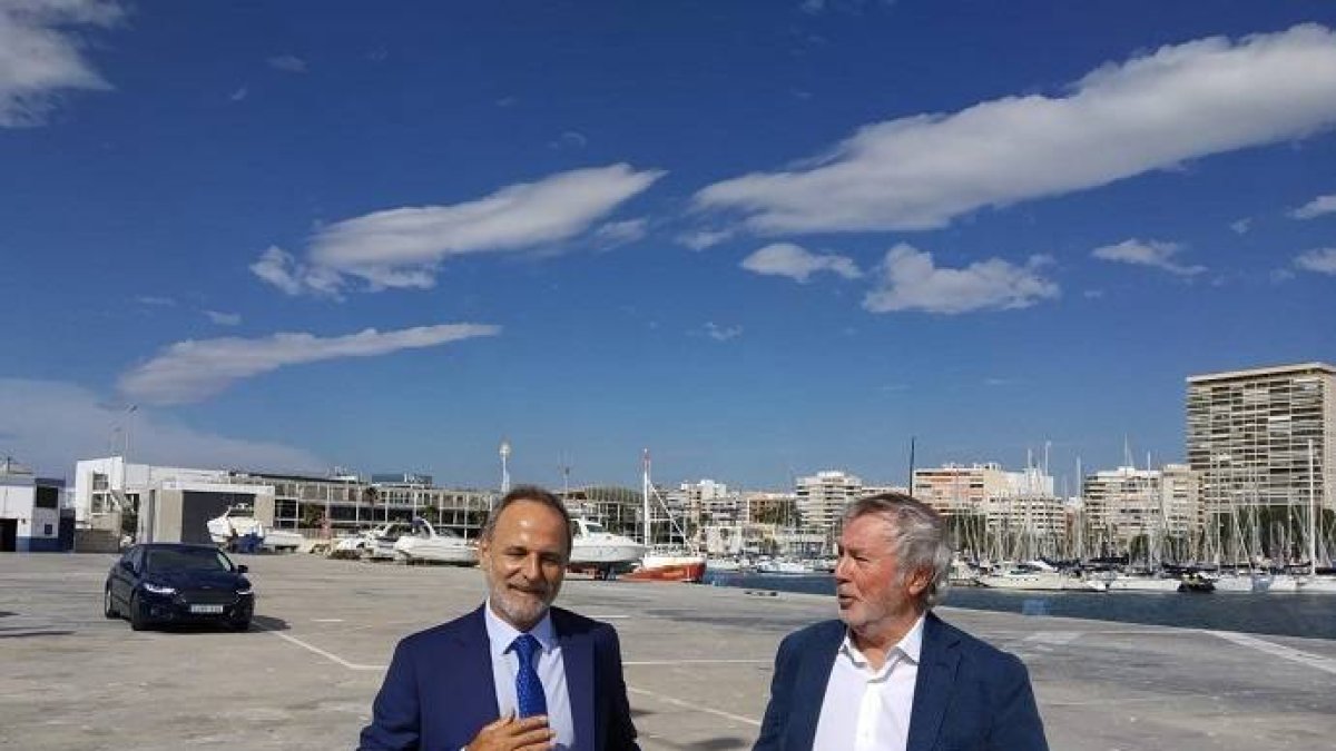 El presidente del Puerto de Alicante justifica los depósitos de combustible
