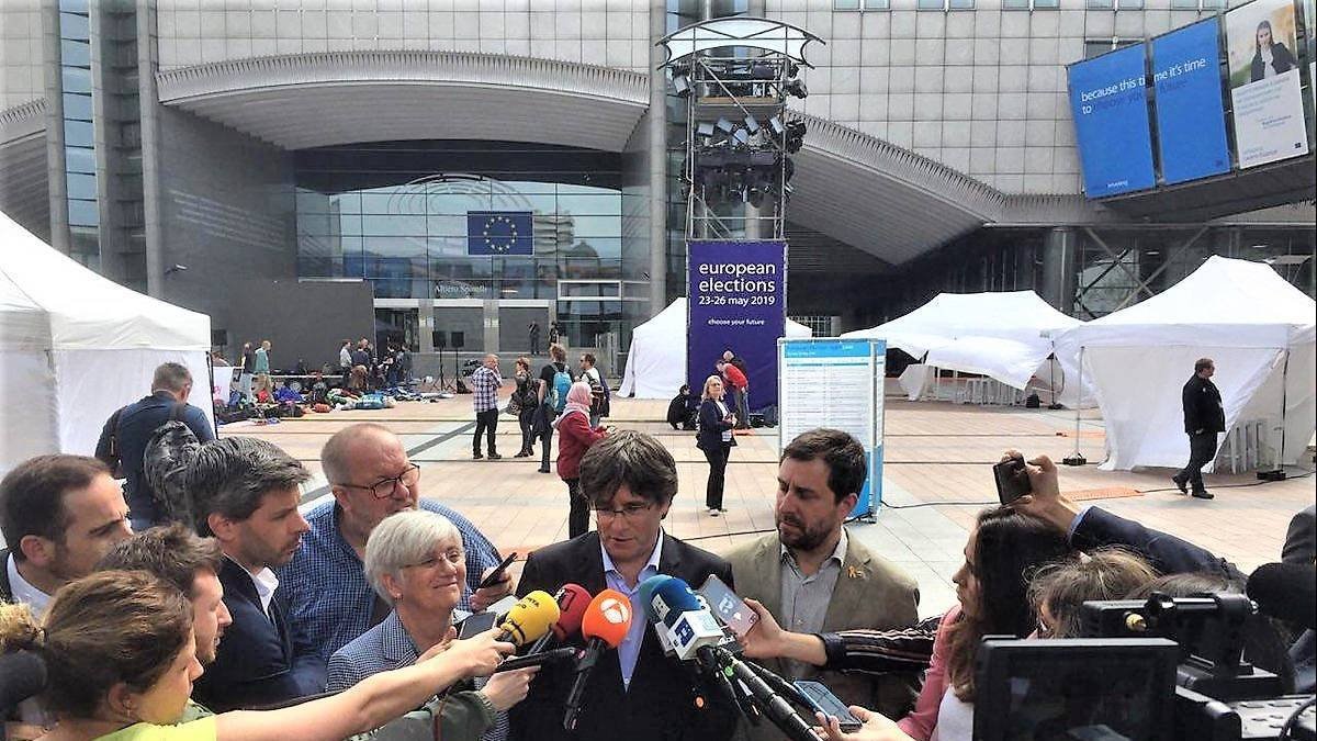 Puigdemont presume de contar con un plan para sentarse en el Europarlamento
