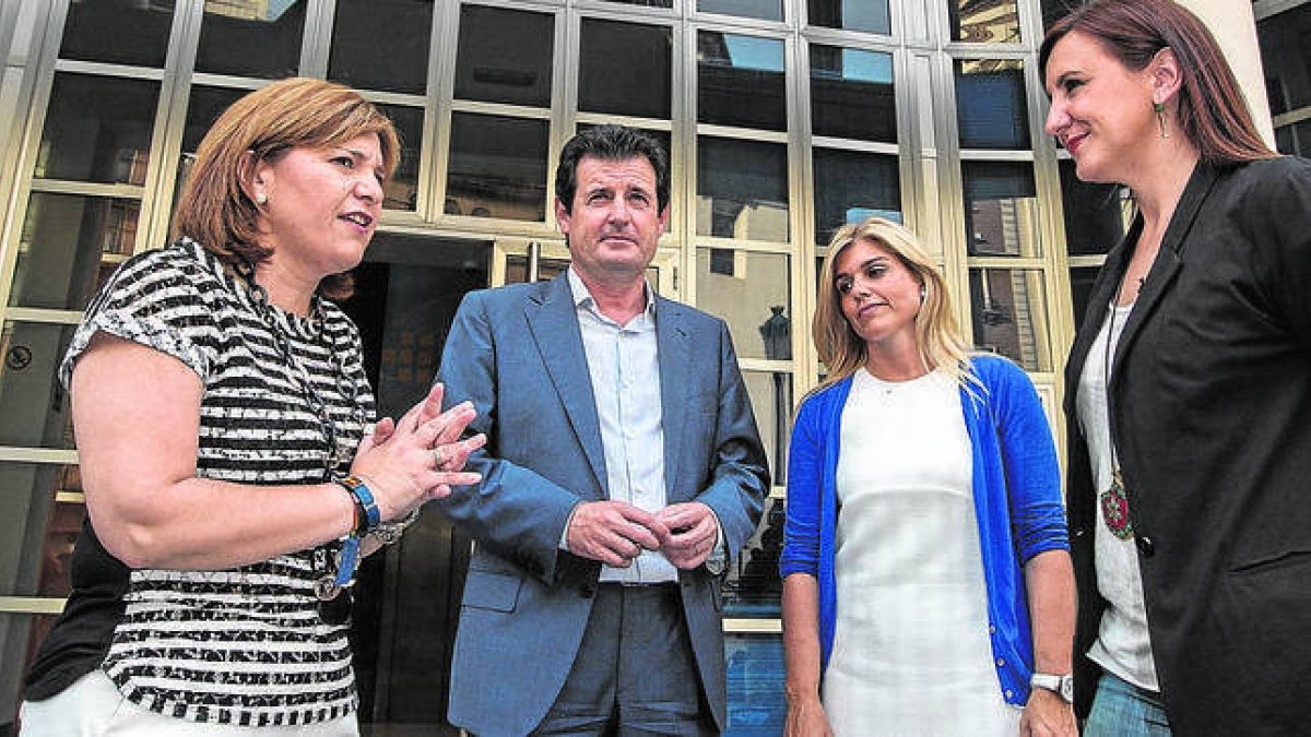 Bonig, Cisca, Ortiz y Catalá.