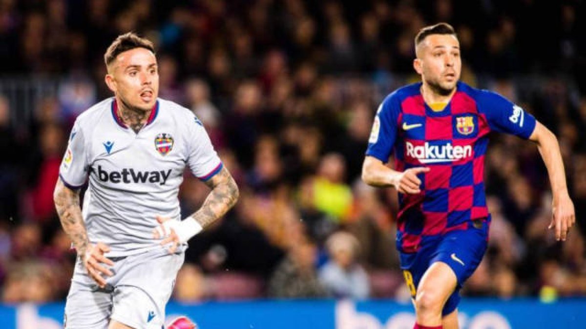 El Levante cae en el Camp Nou dando la cara (2-1)