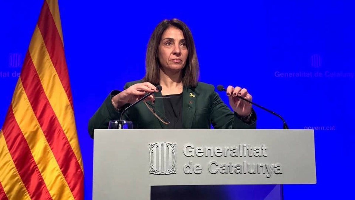 El órdago de la portavoz de Torra a Sánchez: Habrá confrontación y desobediencia