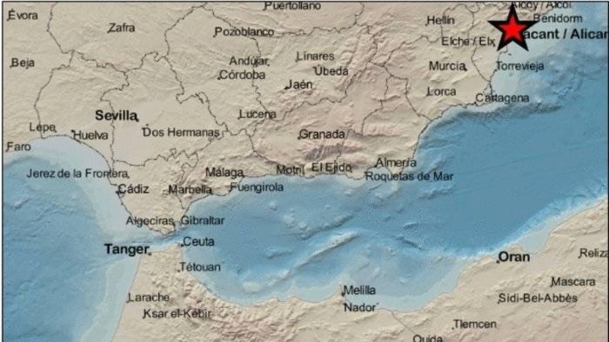 Busot sufre un pequeño terremoto que no provoca daños