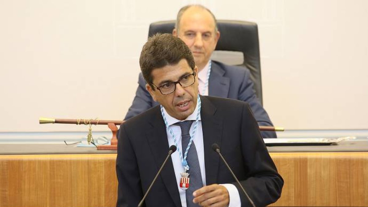 Carlos Mazón, presidente de la Diputación de Alicante.