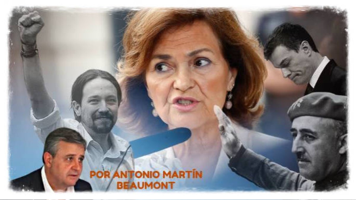 Carmen Calvo, la vicepresidenta