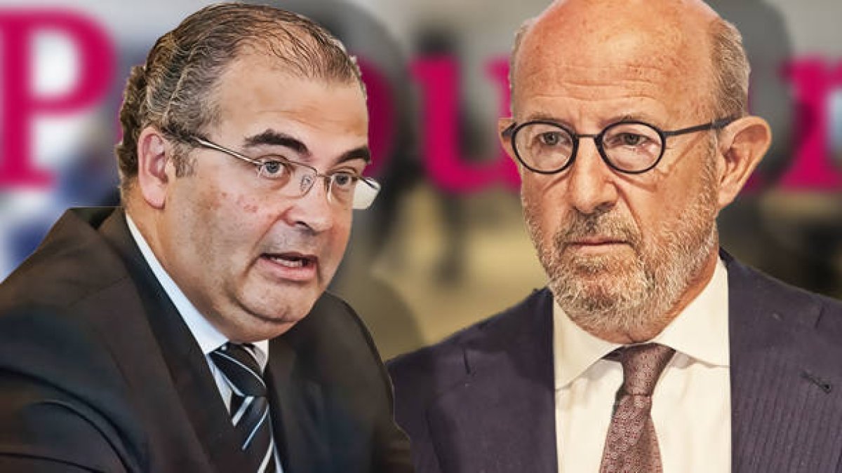 Ángel Ron y Emilio Saracho.