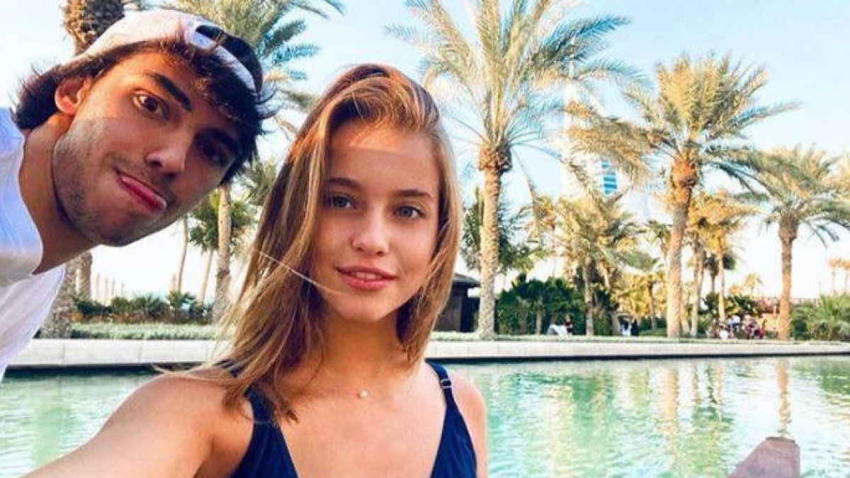 Joao Felix y Magui Corceiro.