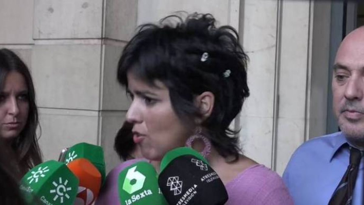 Teresa Rodríguez, líder de Podemos Andalucía.