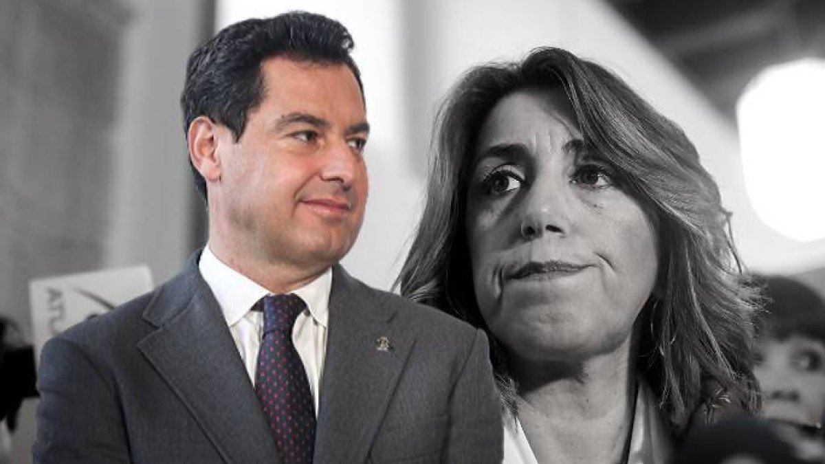 Susana Díaz hace el ridículo más estruendoso con un ataque falso a Juanma Moreno