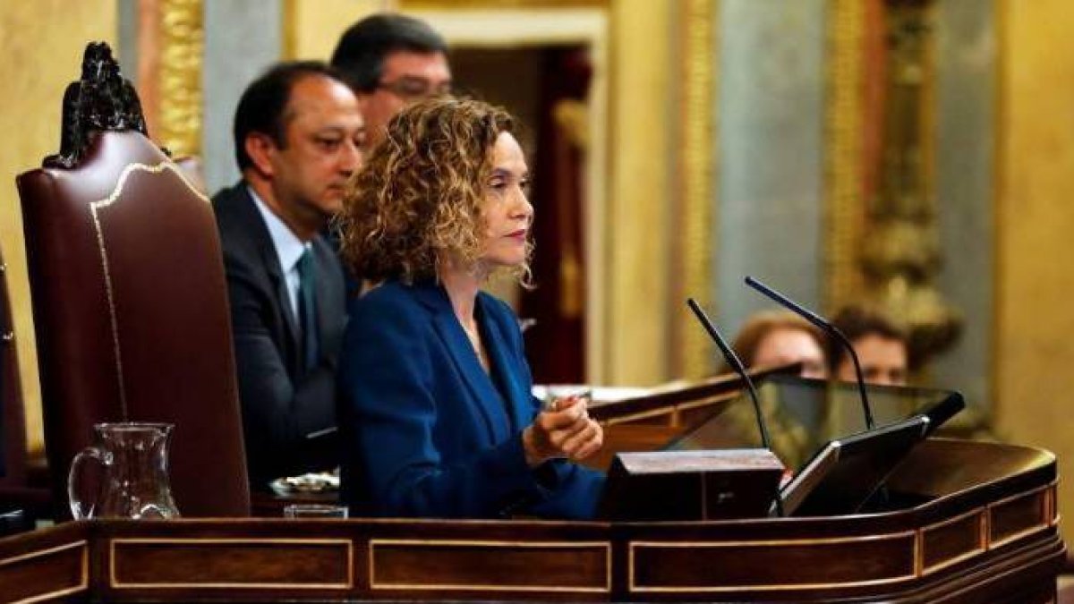 La presidenta del Congreso, Meritxell Batet.