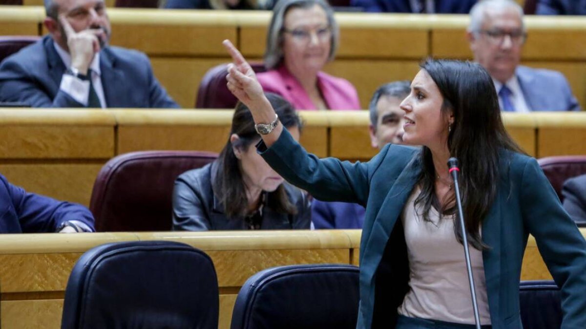 Irene Montero, el 3 de marzo en el Senado