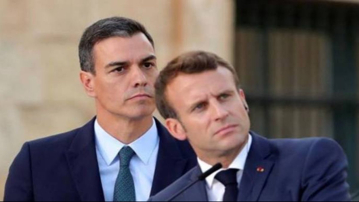 Sánchez y Macron.