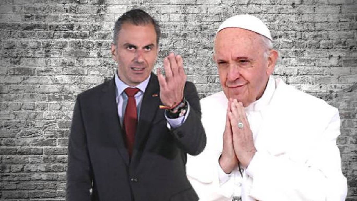 Ortega Smith atiza ya hasta al Papa: