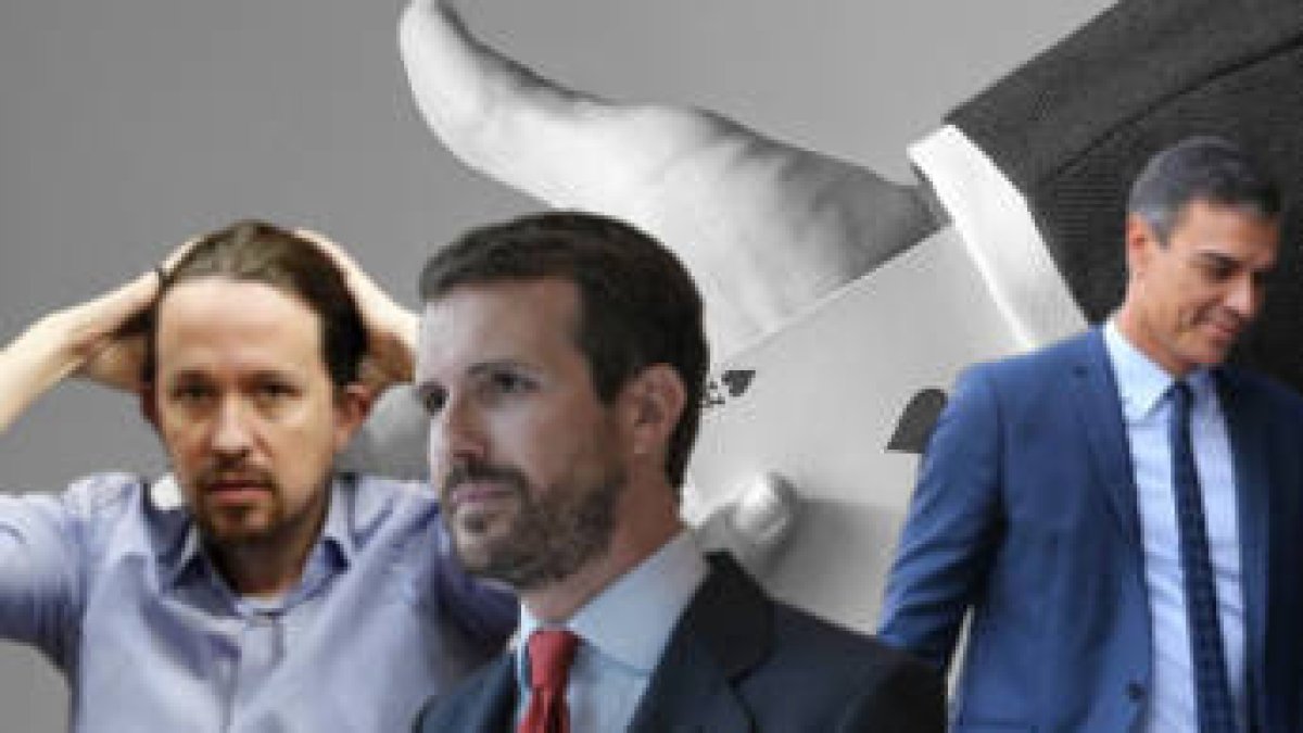 Iglesias desvela el plan a dos de Sánchez y Casado explica por qué no hace nada