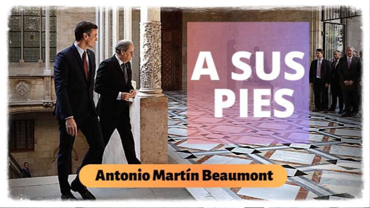 La genuflexión de Sánchez esconde un plan con Puigdemont frotándose las manos