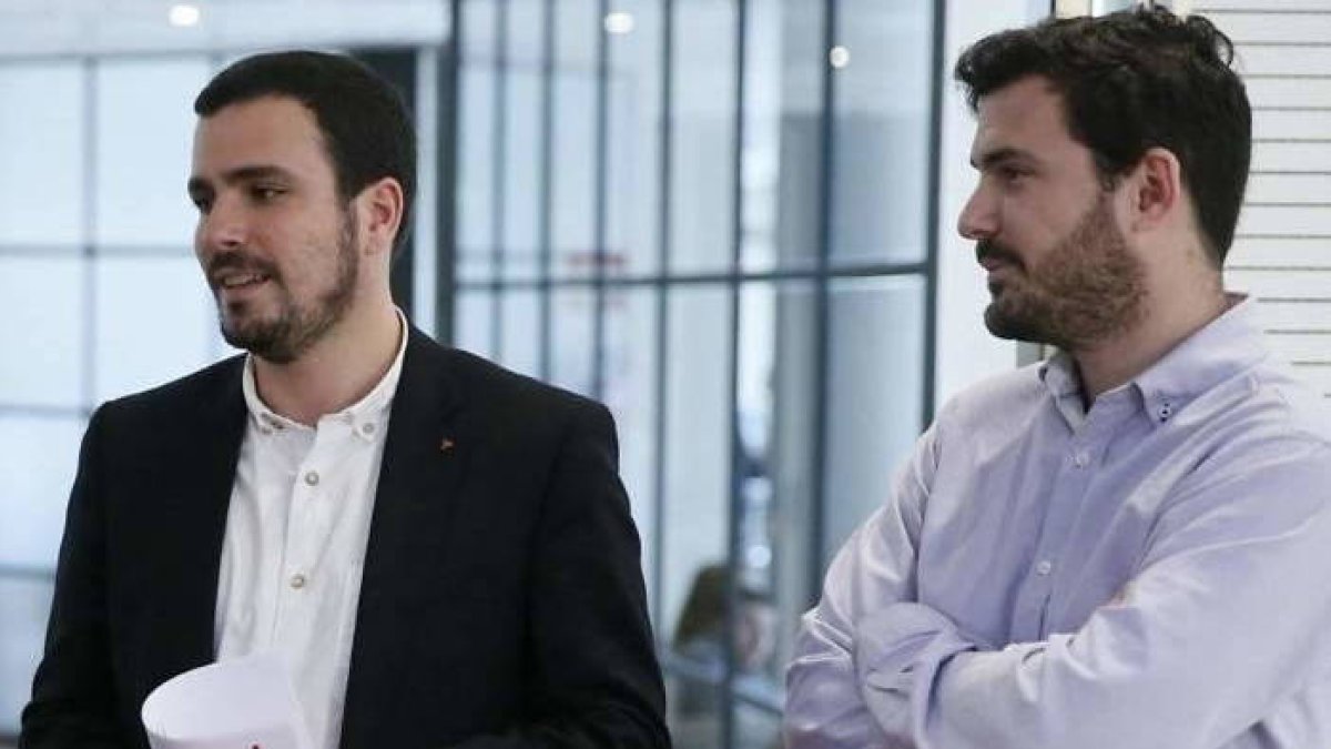 Los hermanos Alberto y Eduardo Garzón.