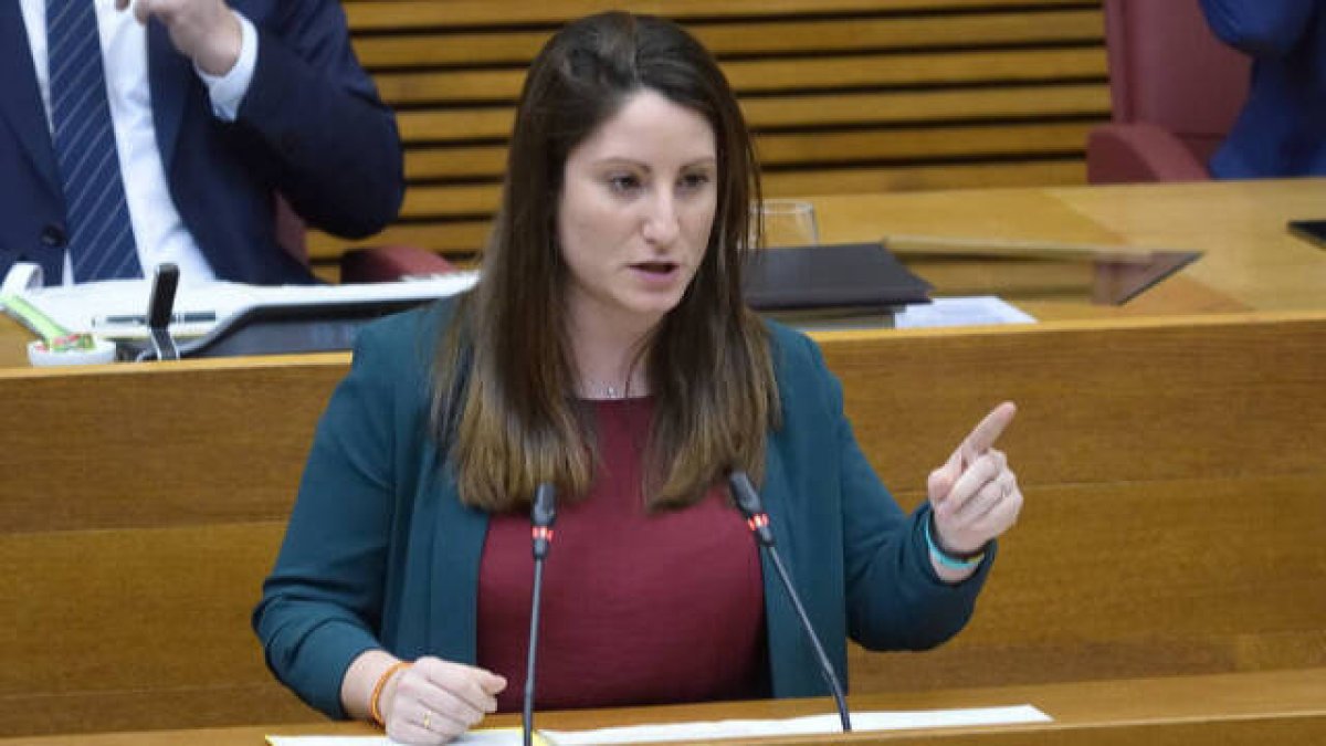 Ana Vega, portavoz de Vox en Les Corts Valencianes.