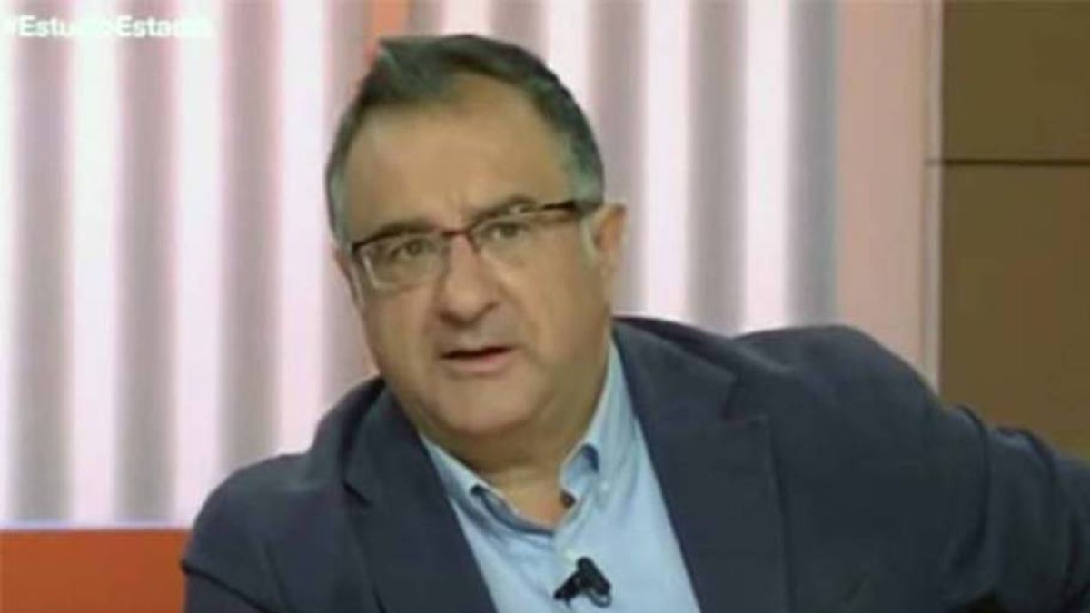 Roberto Gómez en el programa
