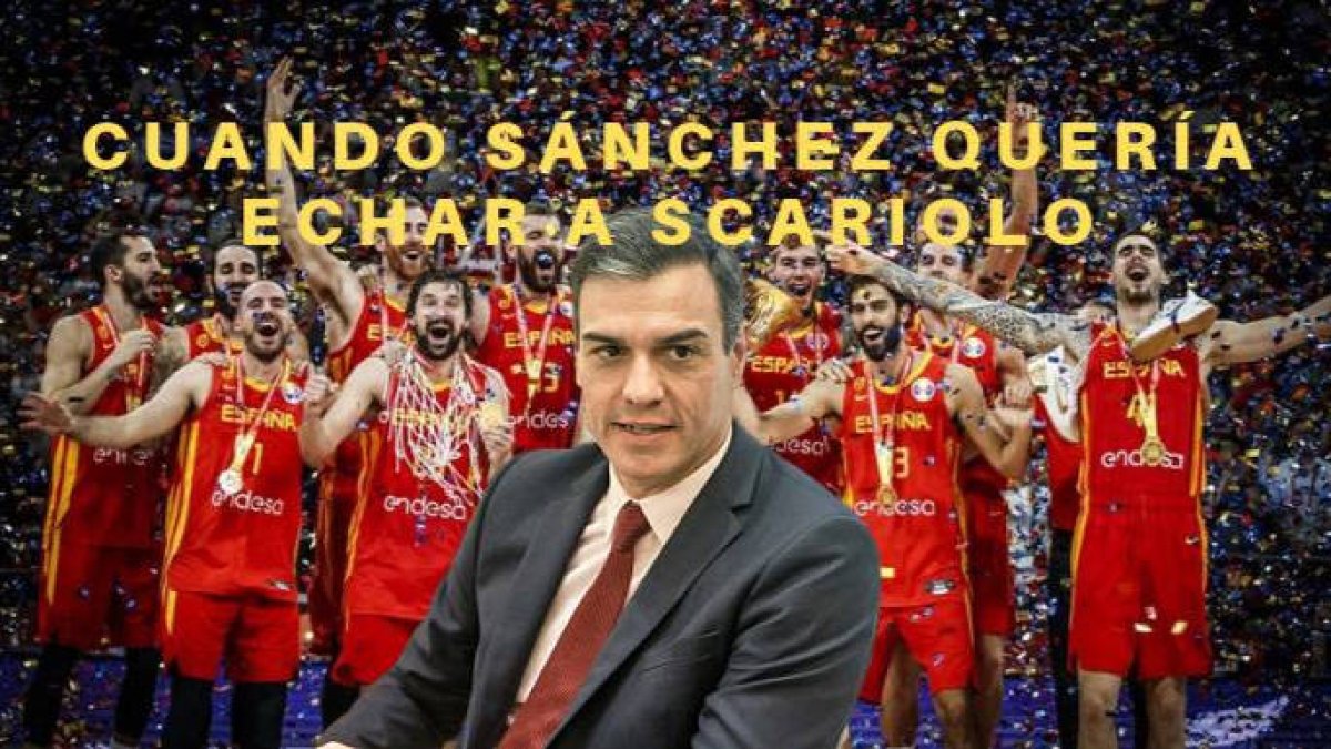 Sánchez e Iglesias atacaban con saña al mismo Scariolo al que ahora aplauden