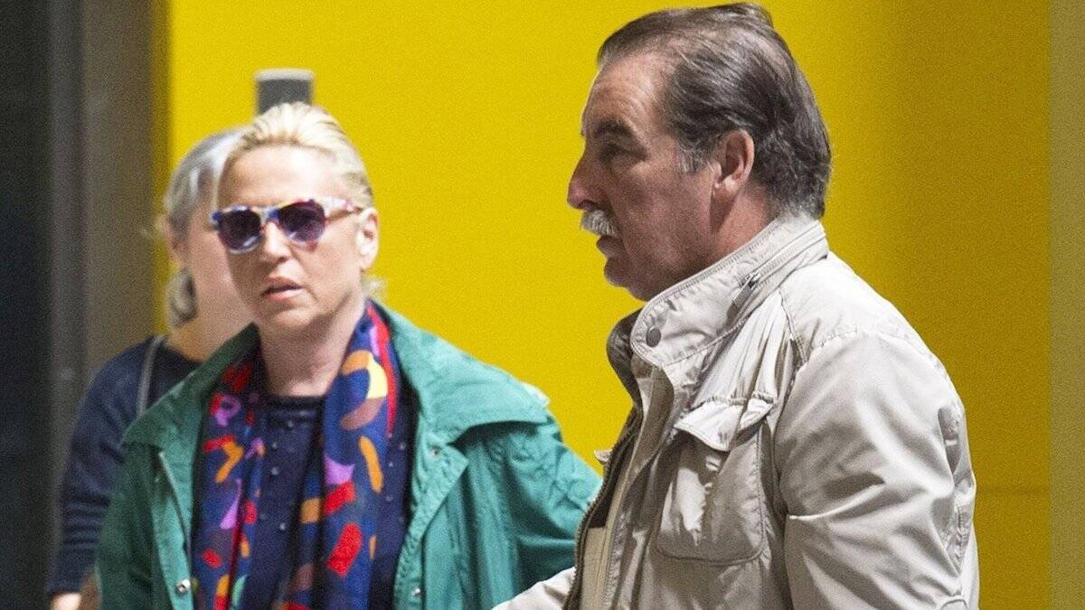 Lydia Lozano y su marido, Charly.