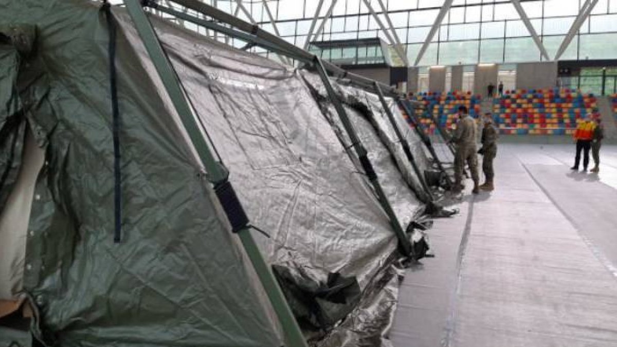 El hospital de Sabadell que bloquea Torra por demasiado militar.