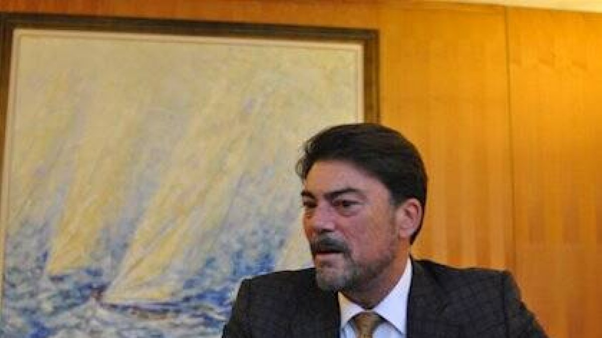 Luis Barcala, alcalde de Alicante.