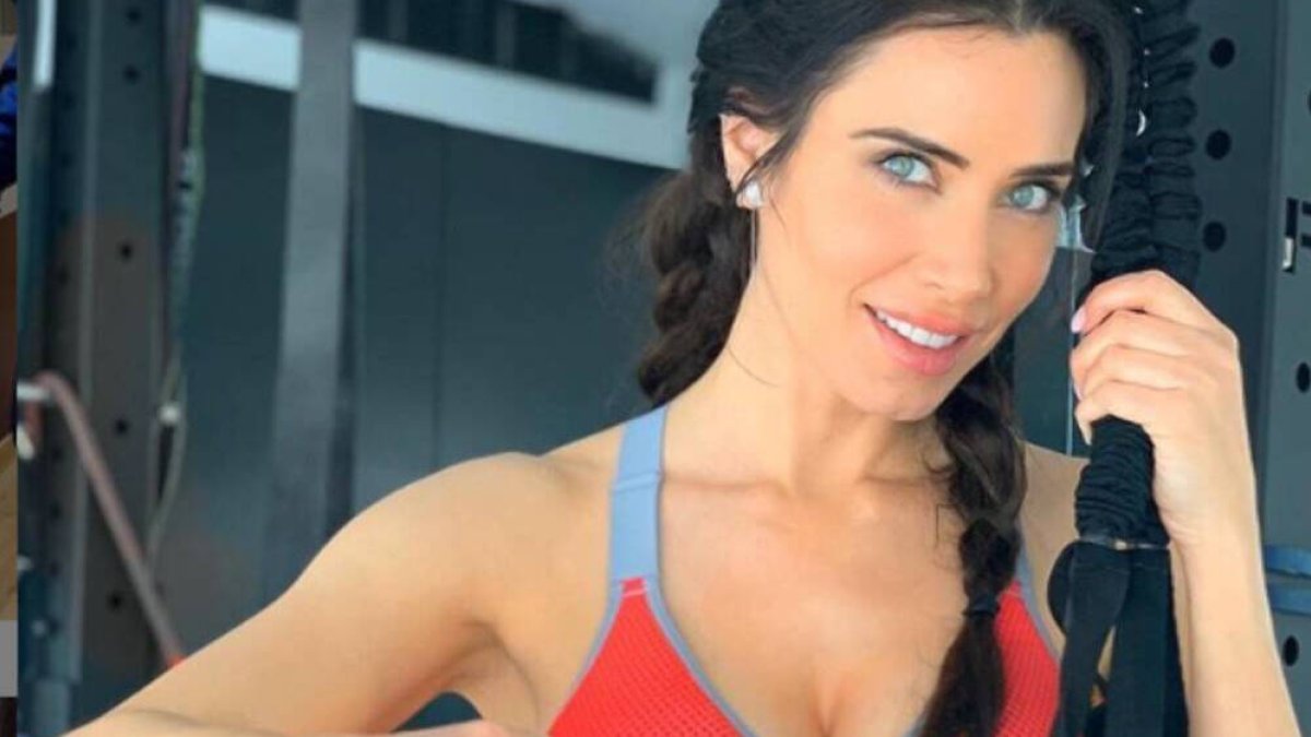 Pilar Rubio, en el gimnasio