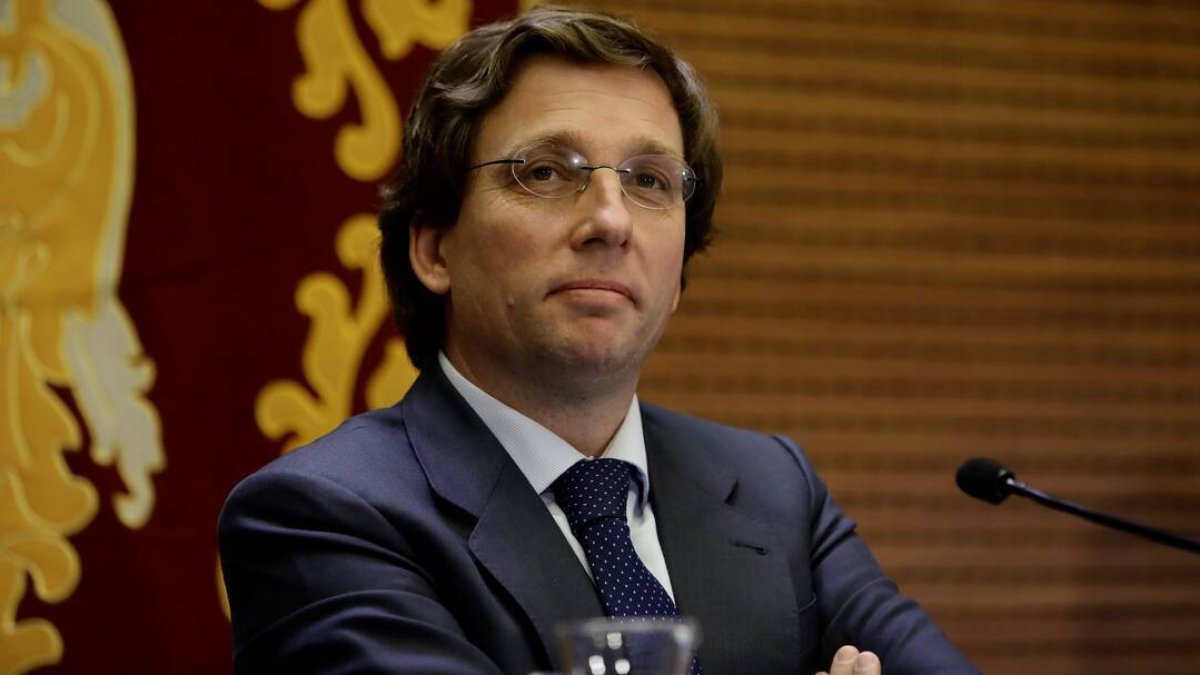 El alcalde de Madrid, José Luis Martínez Almeida