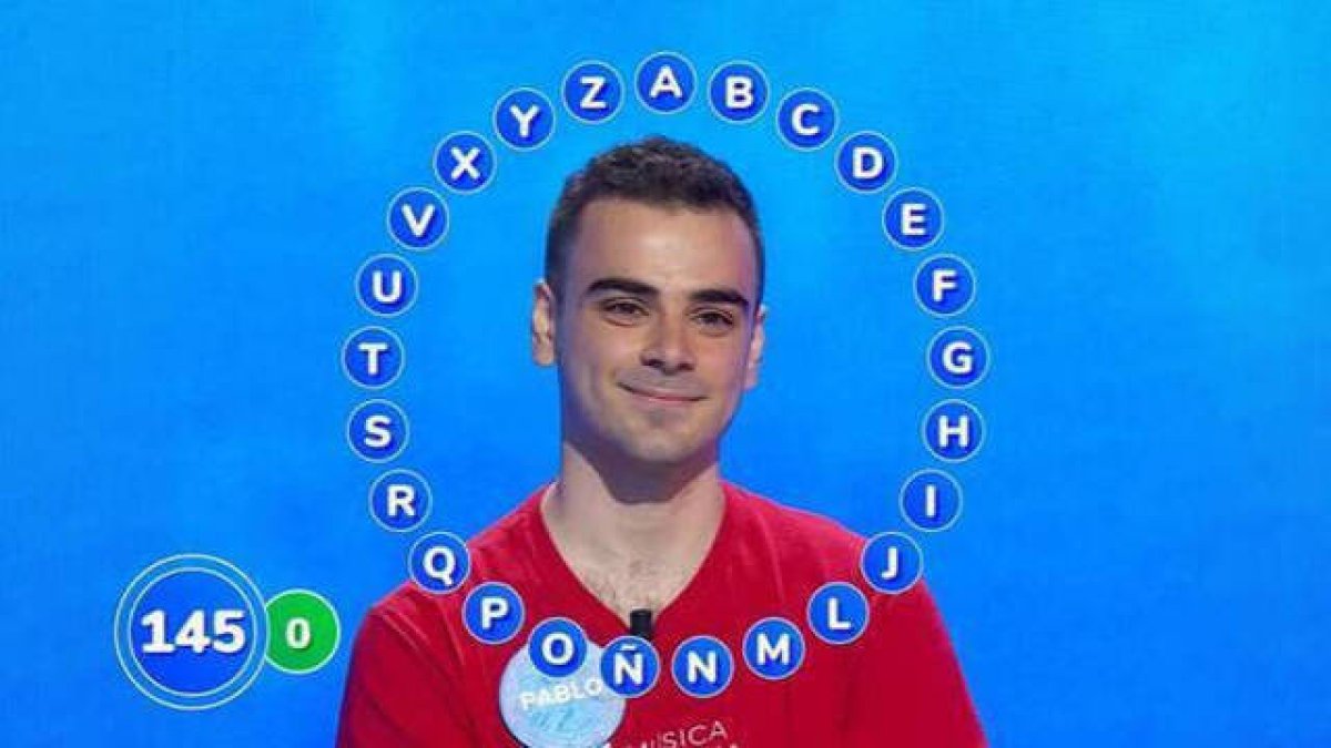 Pablo Díaz en 'Pasapalabra'