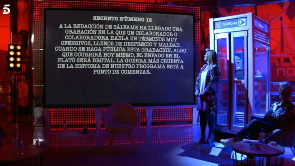 Sálvame aire el mensaje privado de Antonio Montero en el que se queda a gusto.