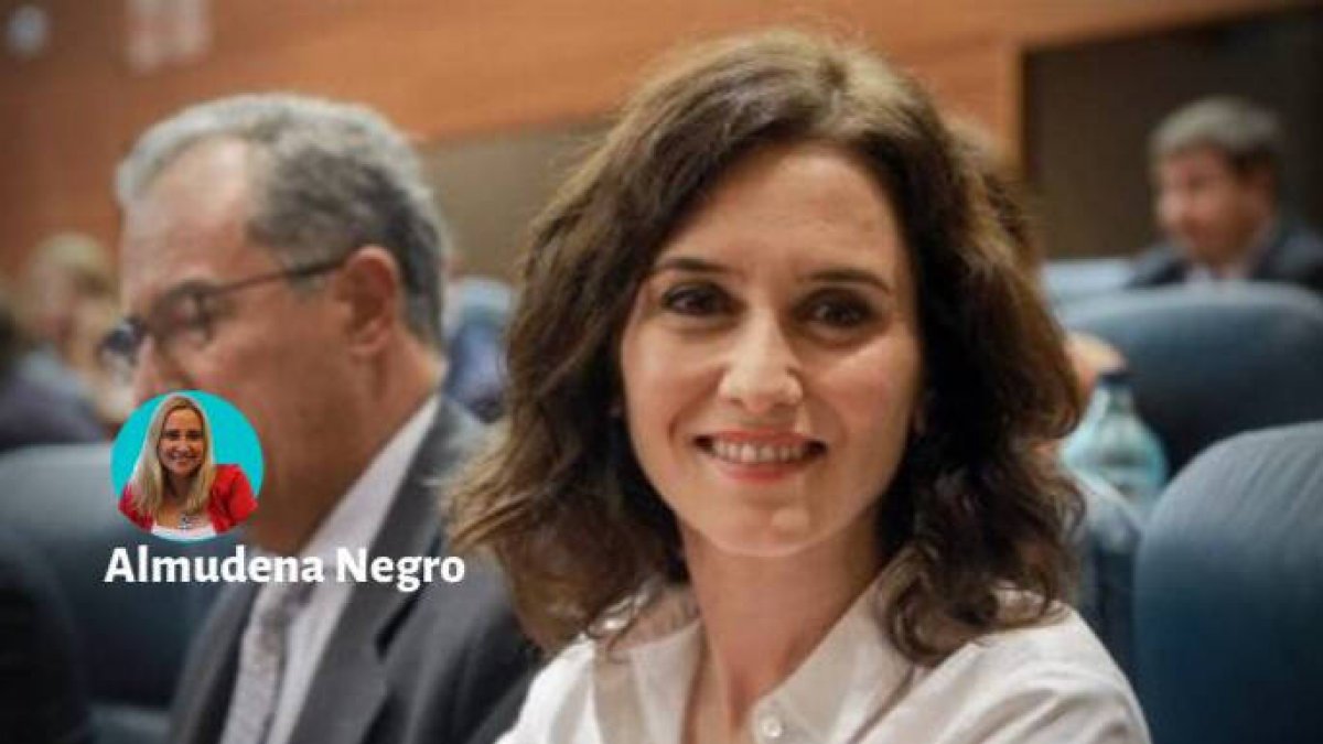 Ayuso, en la Asamblea de Madrid