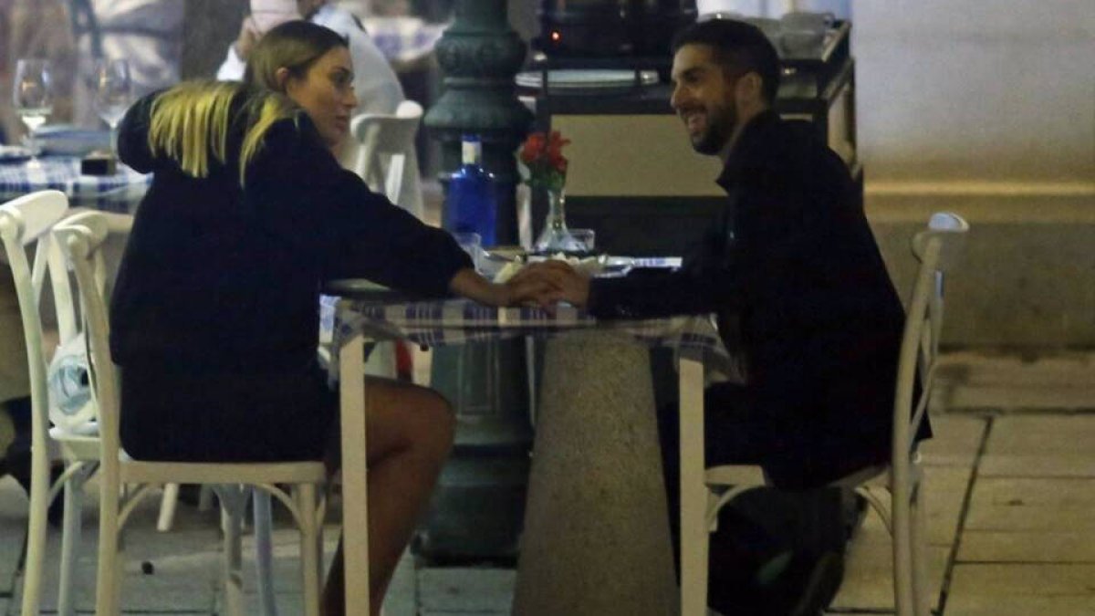 Paula Badosa y David Broncano.