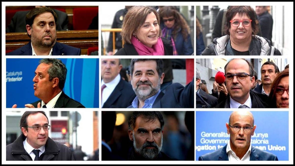 Pánico en el independentismo: la fiscalía pedirá las penas más duras para todos