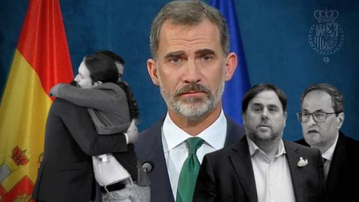 Los tres desprecios al Rey de Sánchez e Iglesias antes incluso de gobernar