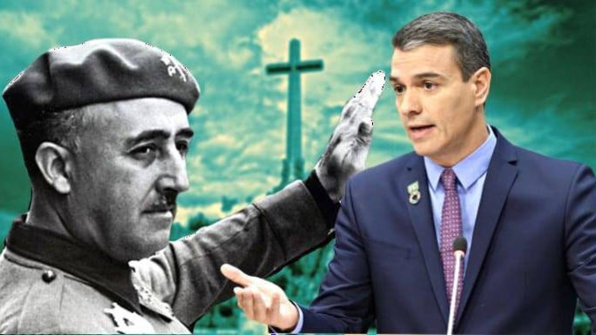 Sánchez convierte la exhumación de Franco en el