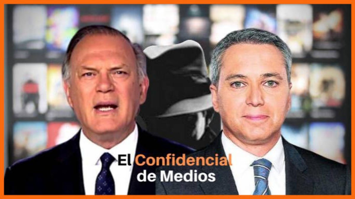 Valles (derecha) y Piqueras, dos grandes nombres de TV