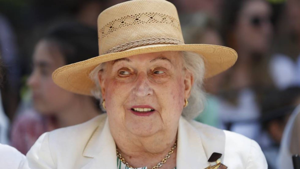 Preocupación por el estado de salud de la infanta Pilar tras ser hospitalizada