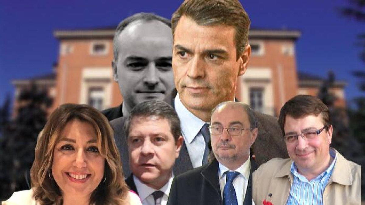 Los barones, sin voz ni voto en la estrategia de Sánchez y Redondo.