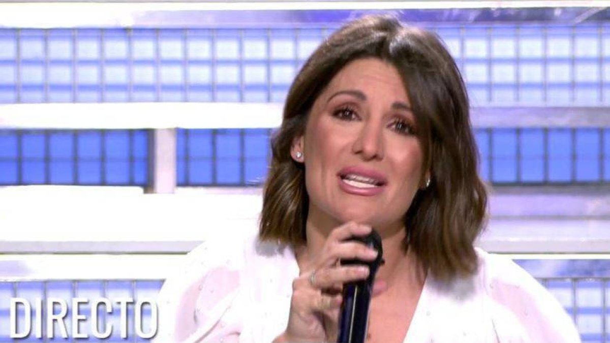 Nagore Robles no pudo evitar las lágrimas el día de su cumpleaños.
