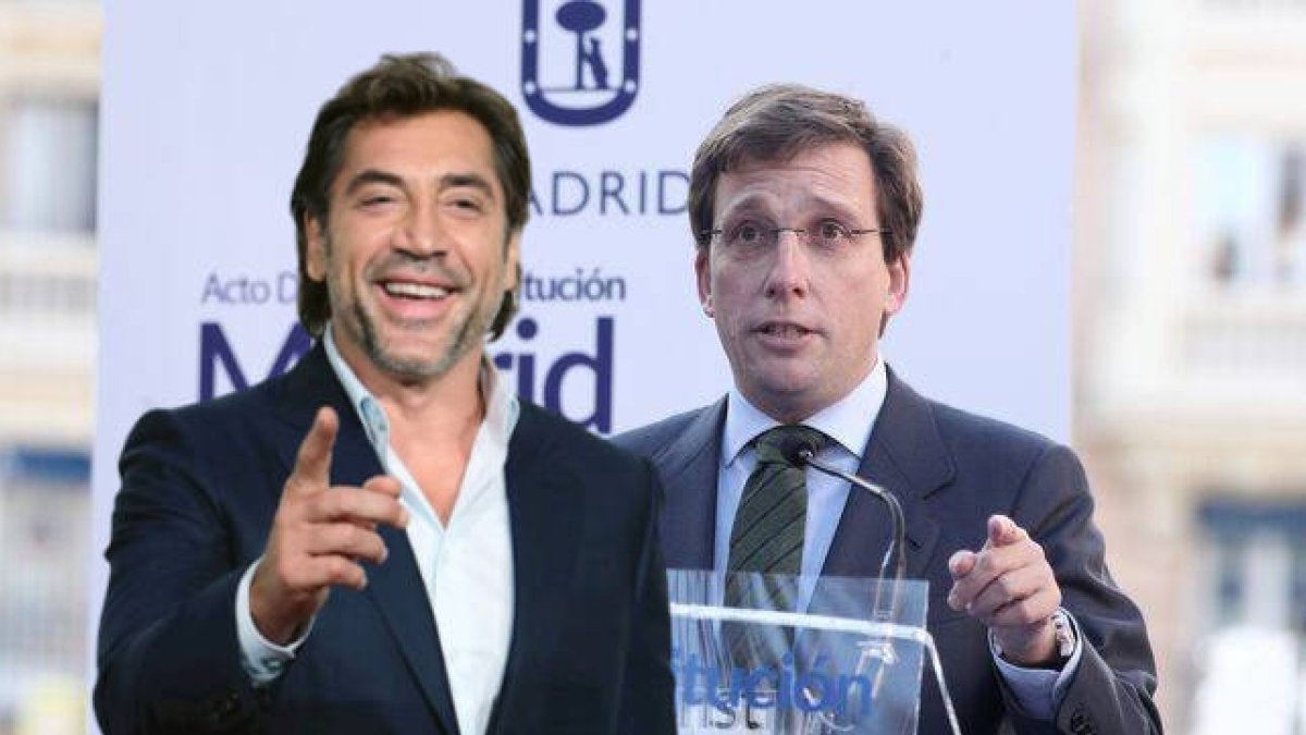 Lo que más le molestó al alcalde Almeida no fue que Bardem le llamara